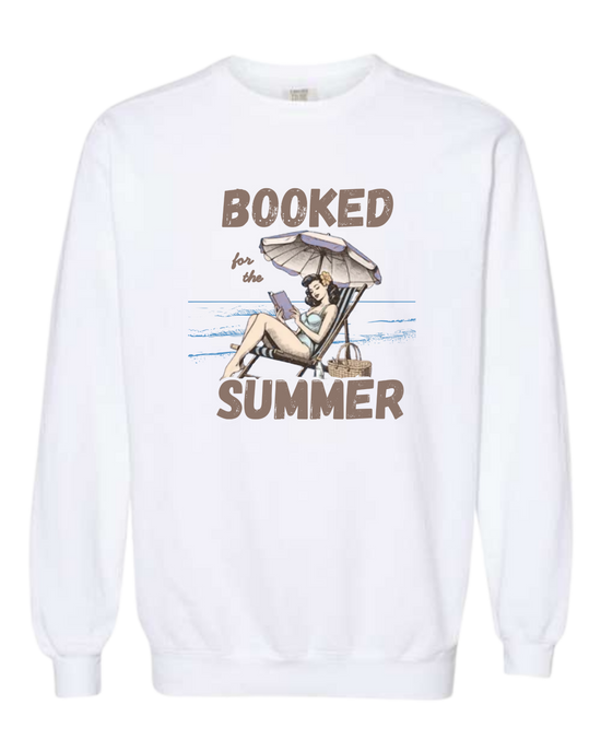 Booked for the Summer - Comfort Colors - Sweatshirt - Assorted Colors