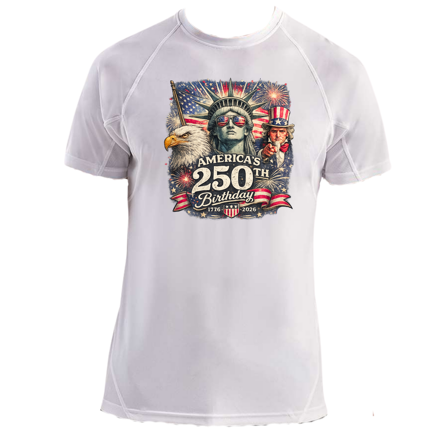 America's 250th Birthday - Unisex TriDri Tee - Assorted Colors