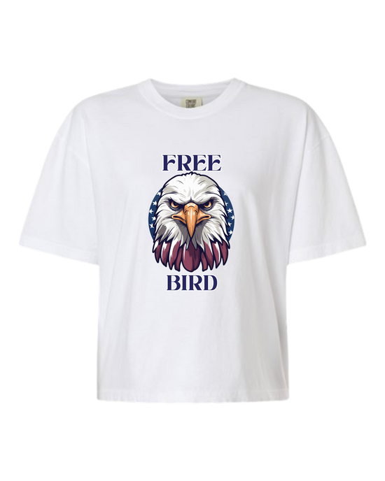 Free Bird - Comfort Colors - Boxy T - Assorted Colors