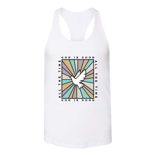 God Is Good - Bella+Canvas - Women's Jersey Racerback Tank