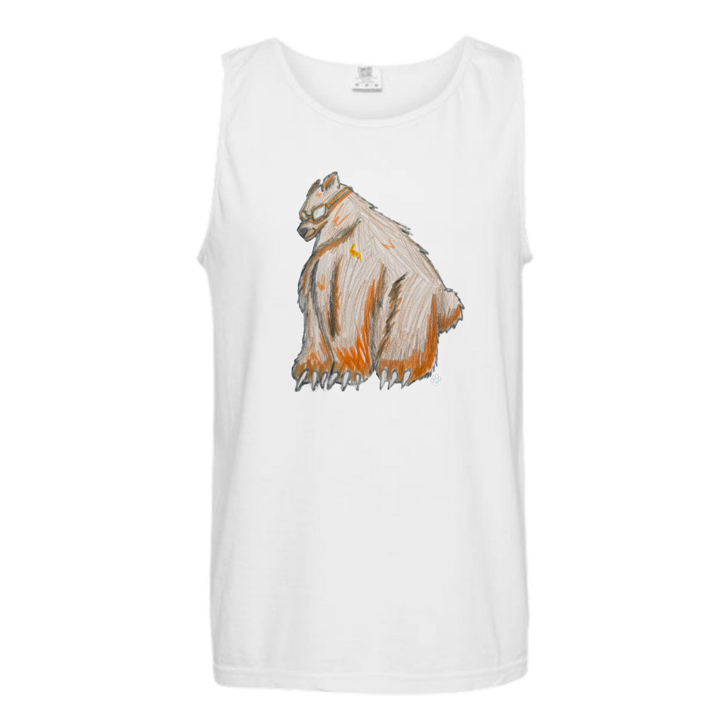 Muscle Bear - Comfort Colors - Unisex Tank - Neutral Colors & Blues