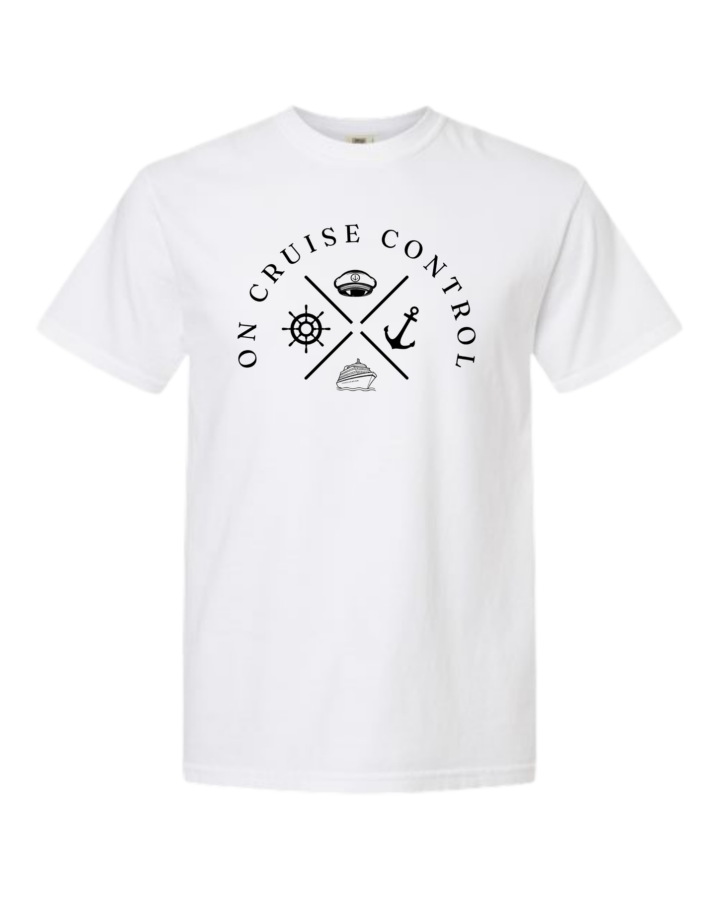 On Cruise Control - Comfort Colors - Heavyweight Unisex Tee - Neutral Colors