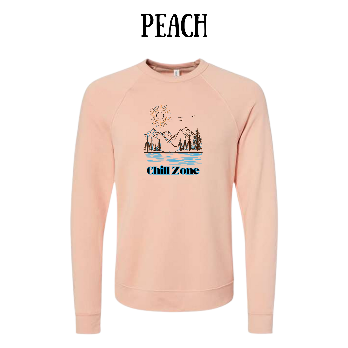 CP - Chill Zone - Sponge Fleece Raglan Sweatshirt - Assorted Colors