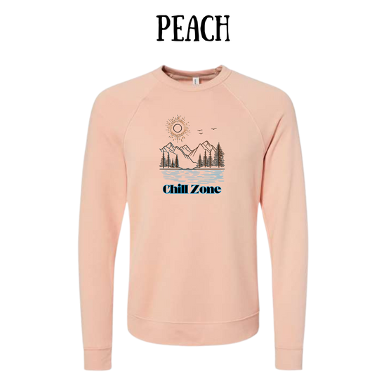 CP - Chill Zone - Sponge Fleece Raglan Sweatshirt - Assorted Colors