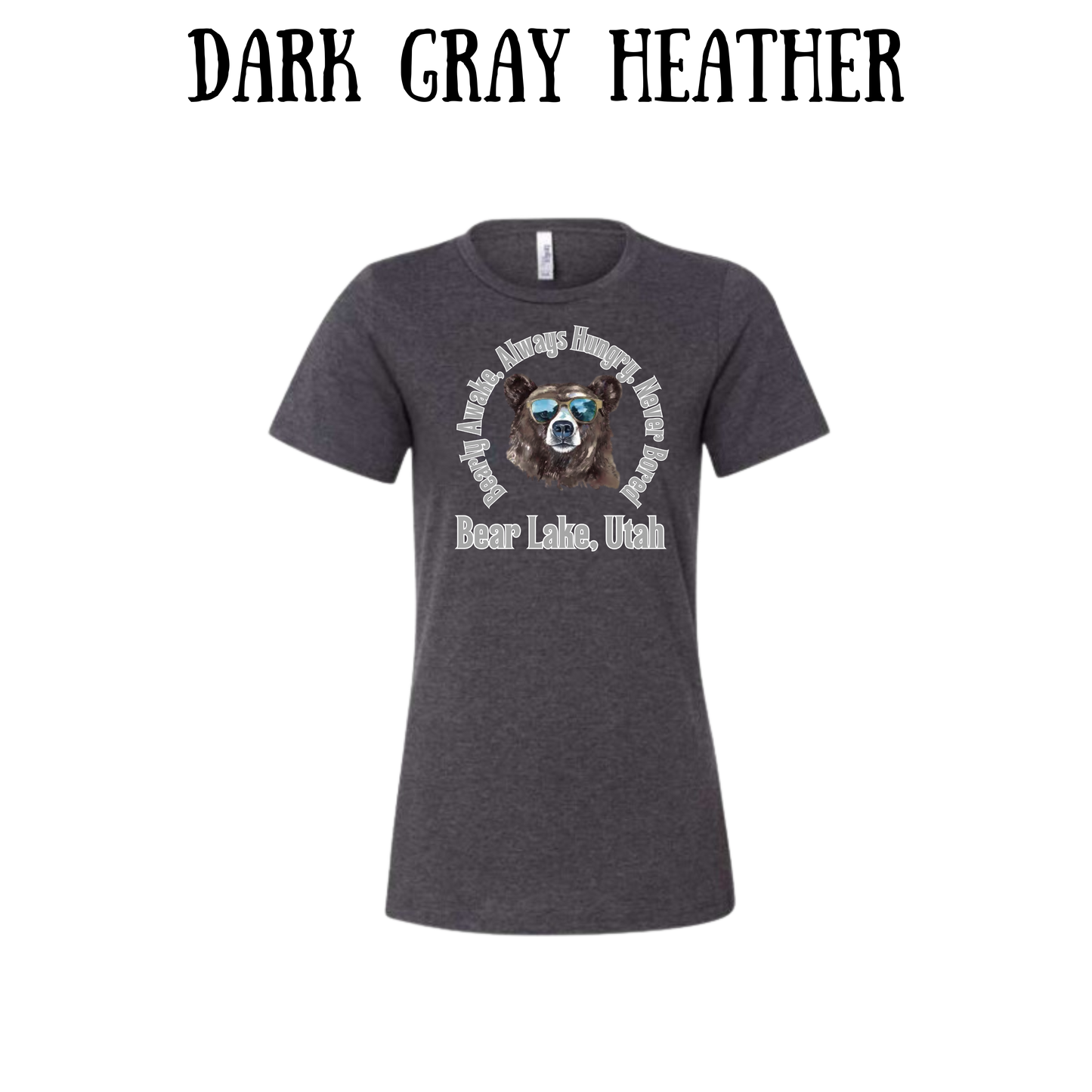 CP - Bear Lake Utah - Women's Relaxed Fit Tee - Neutrals