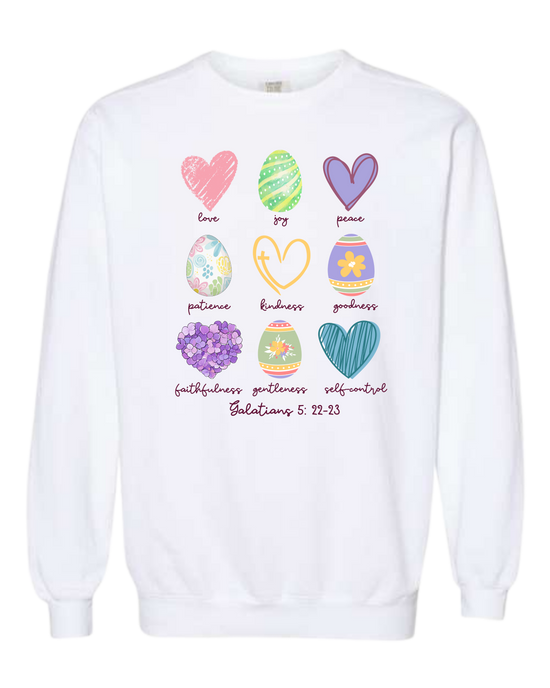 Galatians 5 - Easter - Comfort Colors - Sweatshirt - Assorted Colors