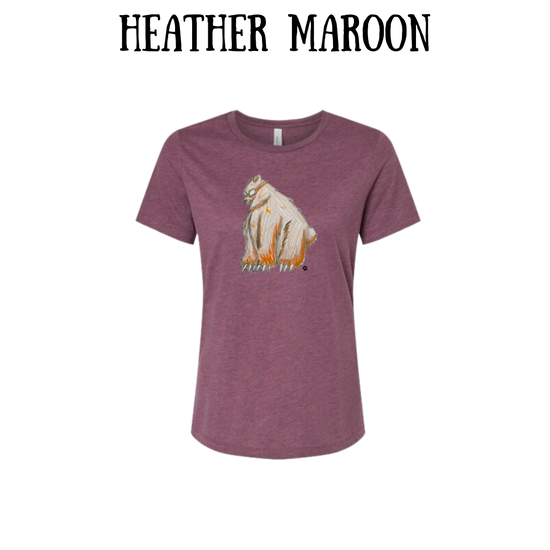 AC - Muscle Bear - Women's Relaxed Fit Tee - Assorted Colors