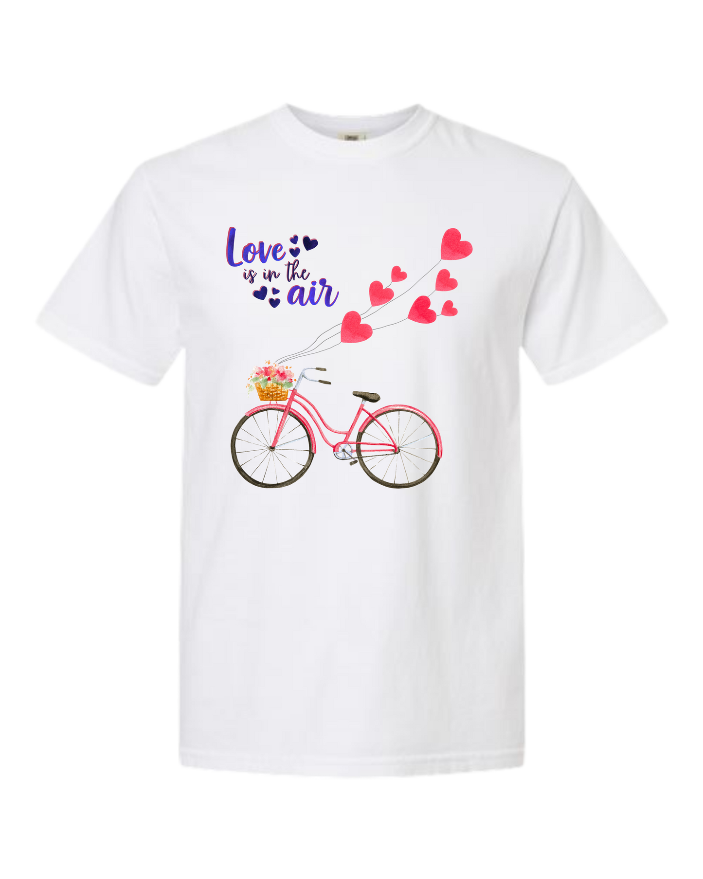 Love Is in The Air- Comfort Colors - Heavyweight Unisex Tee - Neutral Colors