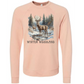 Winter Wonderland - Sponge Fleece Raglan Sweatshirt - Assorted Colors