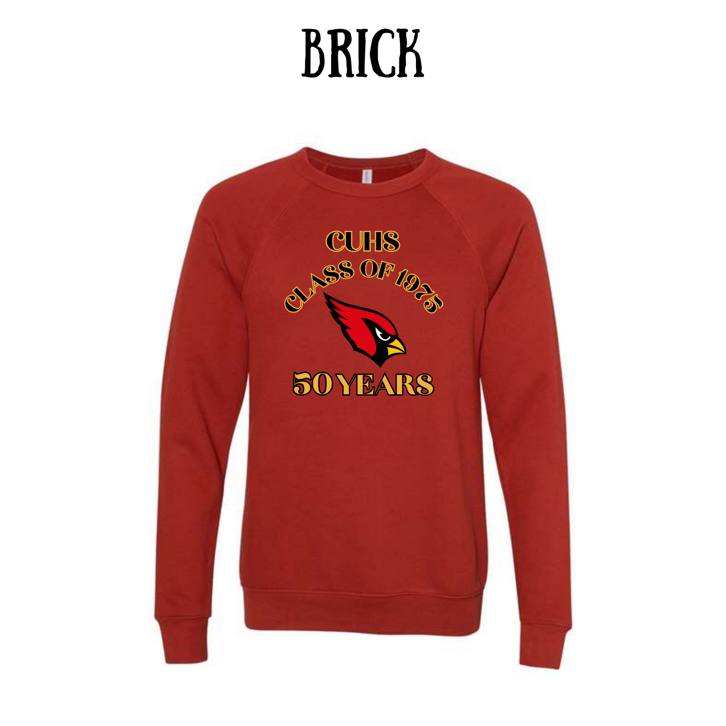 CUHS - Sponge Fleece Raglan Sweatshirt - Assorted Colors