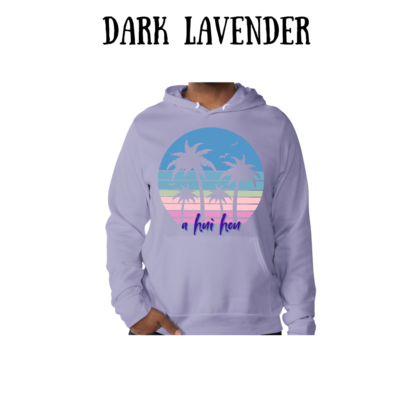 VP - A Hui Hou - Sponge Fleece Hoodie - Blues, Purples