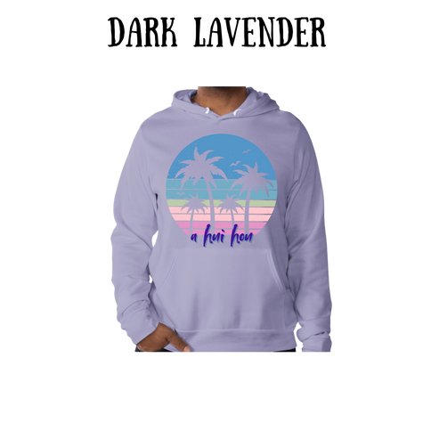 VP - A Hui Hou - Sponge Fleece Hoodie - Blues, Purples