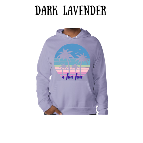 VP - A Hui Hou - Sponge Fleece Hoodie - Blues, Purples