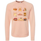 HP - Hello Autumn - Sponge Fleece Raglan Sweatshirt - Assorted Colors