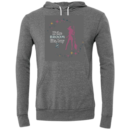 HP - If The Broom Fits - Sponge Fleece Hoodie - Greens, Neutrals