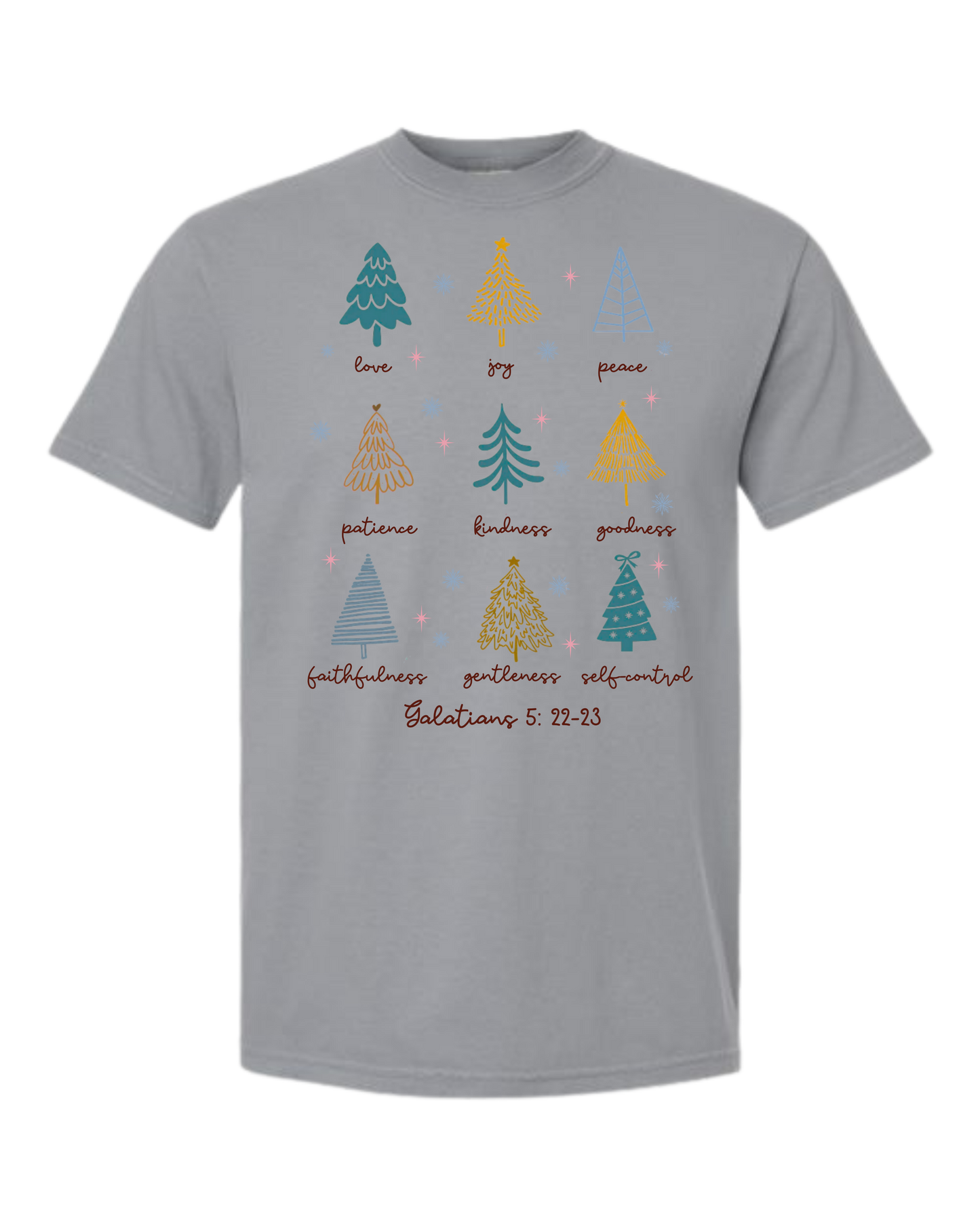 Galatians 5 - Comfort Colors - Heavyweight Unisex Tee - Neutrals