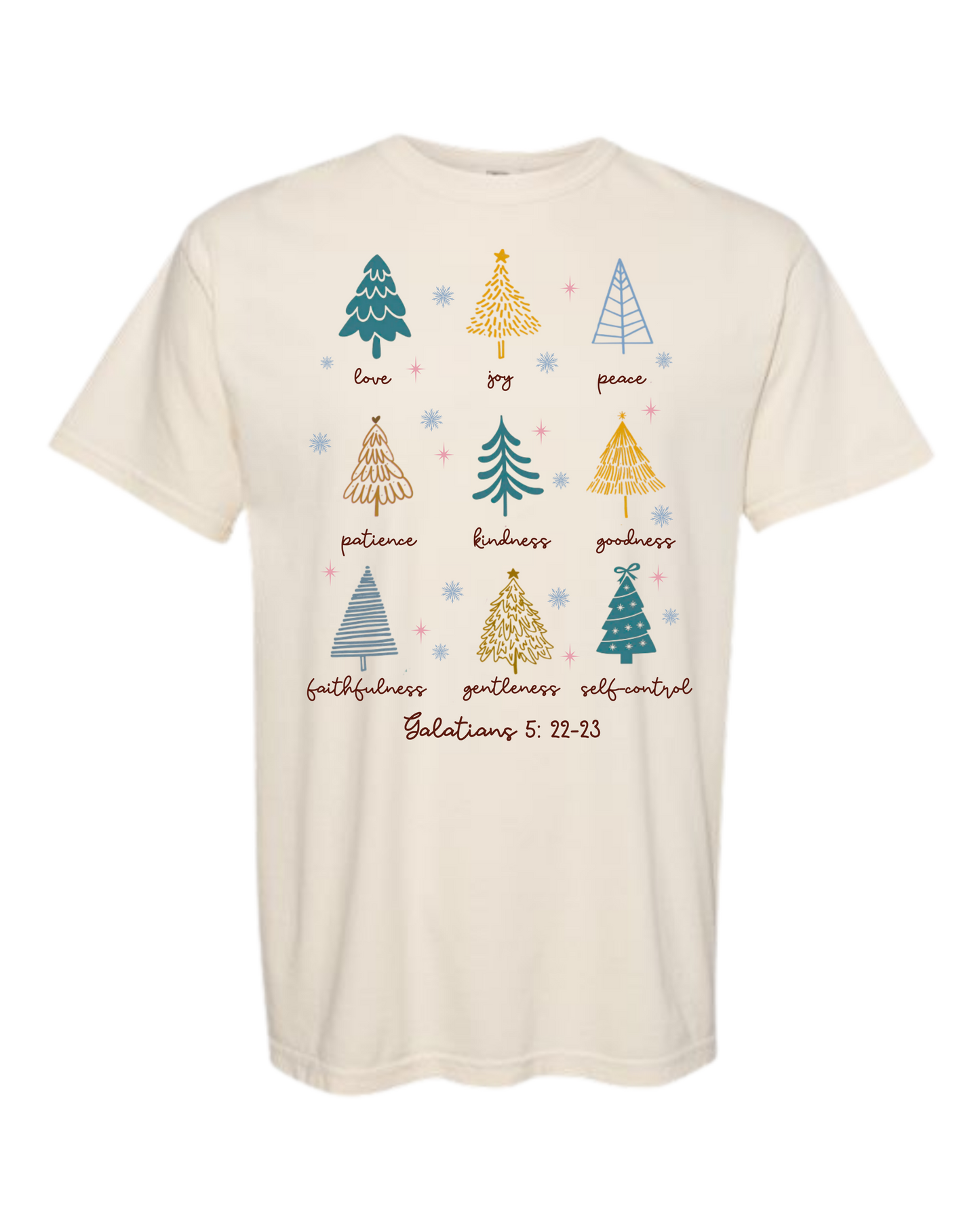 Galatians 5 - Comfort Colors - Heavyweight Unisex Tee - Neutrals