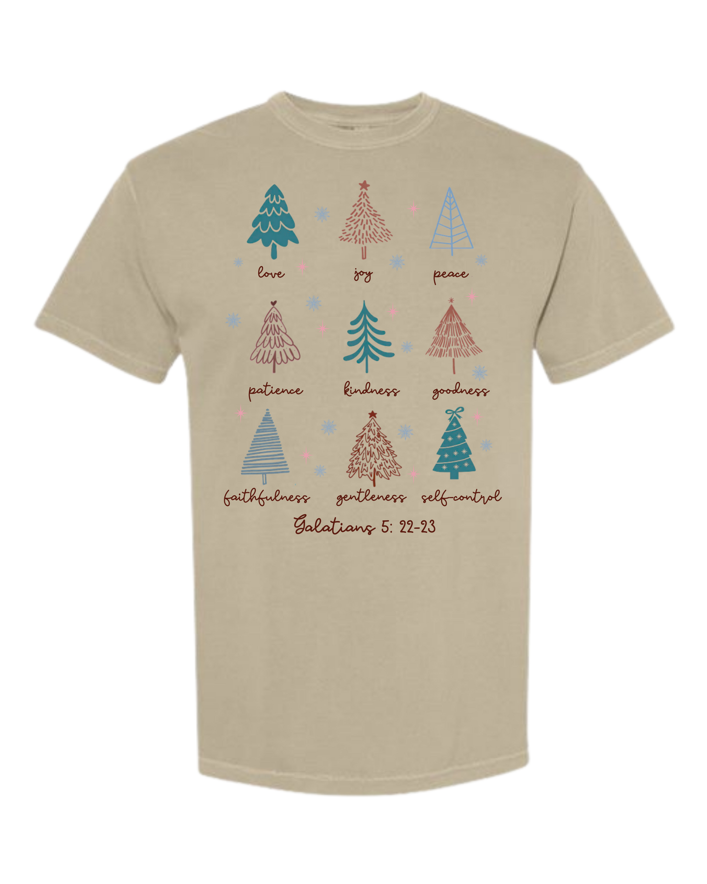 Galatians 5 - Comfort Colors - Heavyweight Unisex Tee - Neutrals
