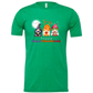 Happy HalloThanksMas Gnomes - Unisex Tee - Browns and Greens