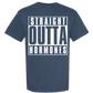 Straight Outta Hormones - Comfort Colors - Heavyweight Unisex Tee - Blues