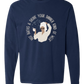 Hot Baths and Drink Your Dinner Kind of Week - Comfort Colors - Heavyweight Long Sleeve Tee - Blues & Greens