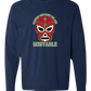 Masked Because We Are Unstable - Comfort Colors - Heavyweight Long Sleeve Tee - Blues & Greens