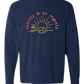 Sunsets & No Regrets - Comfort Colors - Heavyweight Long Sleeve Tee - Blues & Greens