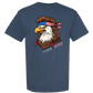 Rockin Free Bird - Comfort Colors - Heavyweight Unisex Tee - Blues