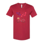 Love is in the Air - Bella+Canvas - Unisex V-Neck - Assorted Colors