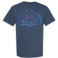 Sunsets & No Regrets - Comfort Colors - Heavyweight Unisex Tee - Blues