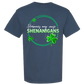 Hormones May Cause Shenanigans - Comfort Colors - Heavyweight Unisex Tee - Blues