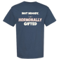 Not Moody. (just) Hormonally Gifted - Comfort Colors - Heavyweight Unisex Tee - Blues
