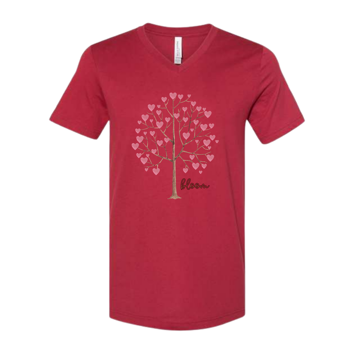 Bloom - Bella+Canvas - Unisex V-Neck - Assorted Colors