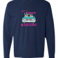 Get in Loser We're Playing Mahjong - Comfort Colors - Heavyweight Long Sleeve Tee - Blues & Greens