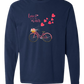 Love is in the Air - Comfort Colors - Heavyweight Long Sleeve Tee - Blues & Greens