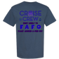 Cruise Crew Most Likely to FAFO Float Around & Find Out - Comfort Colors - Heavyweight Unisex Tee - Blues