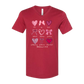 Galatians 5 - Valentines - Bella+Canvas - Unisex V-Neck - Assorted Colors
