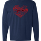 You & Me - Comfort Colors - Heavyweight Long Sleeve Tee - Blues & Greens