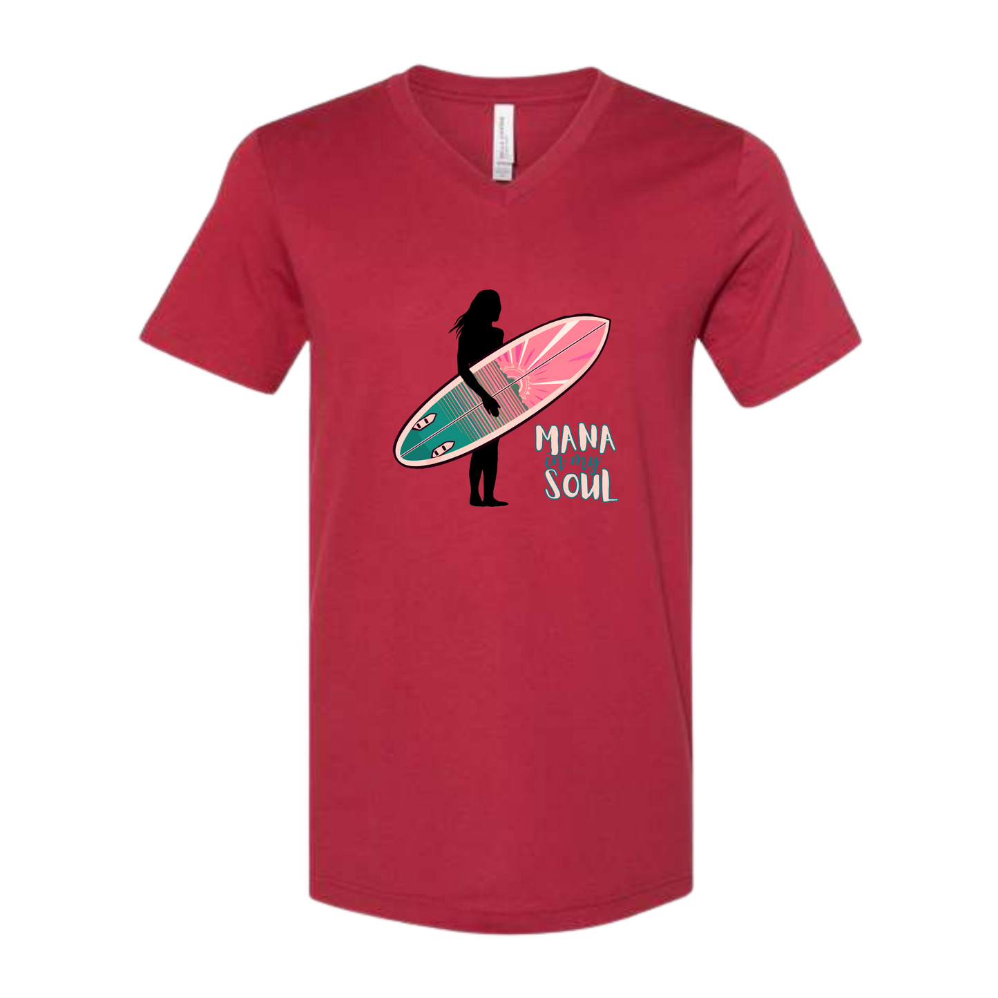 Mana in My Soul - Bella+Canvas - Unisex V-Neck - Assorted Colors