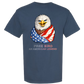Free Bird An American Legend - Comfort Colors - Heavyweight Unisex Tee - Blues
