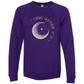 Embrace Each Period of Life - Sponge Fleece Raglan Sweatshirt - Blues, Greens, Purple, and Black