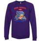 Red, White, And Blueberries - Sponge Fleece Raglan Sweatshirt - Blues, Greens, Purple, and Black