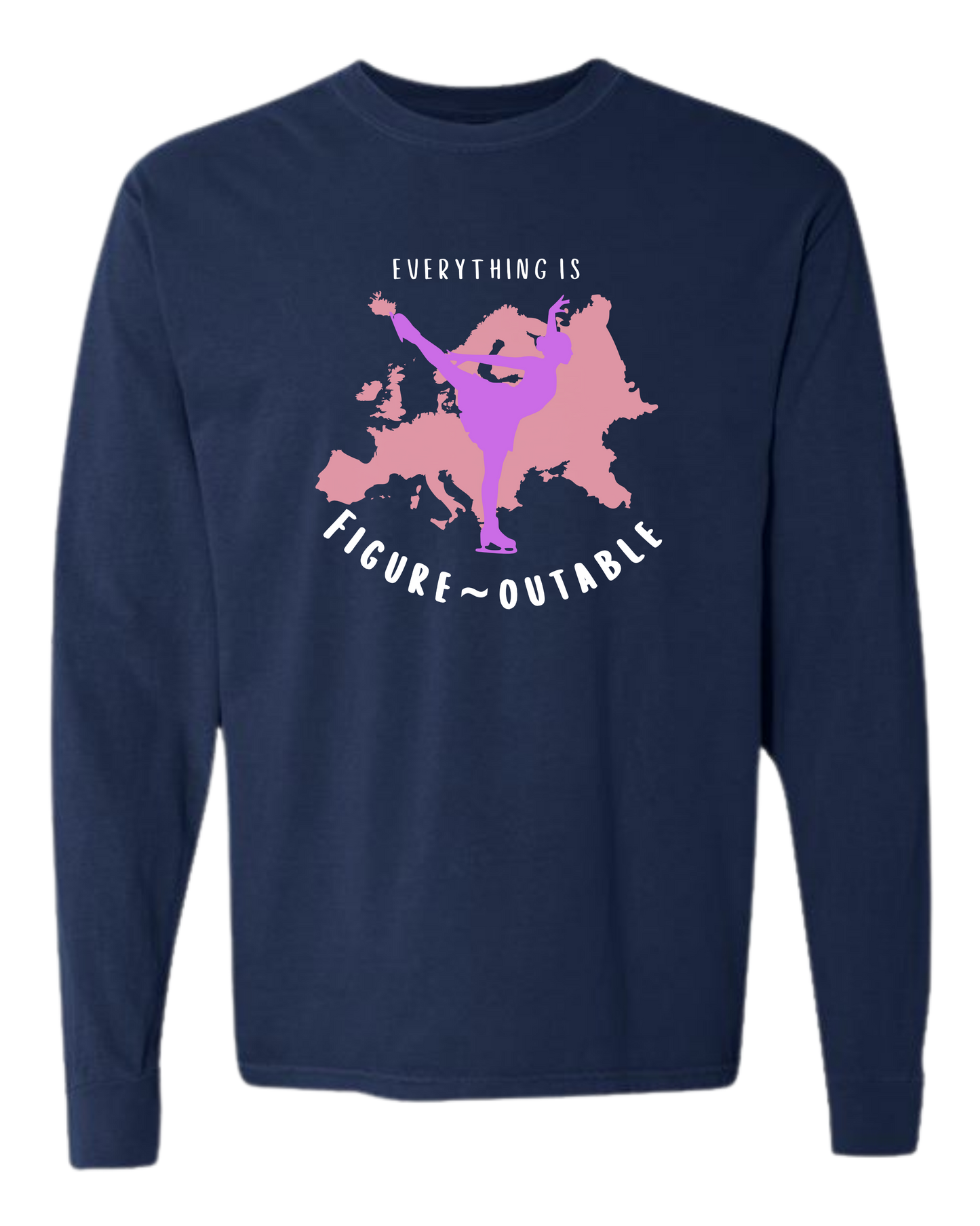 Bristol - Comfort Colors - Heavyweight Long Sleeve Tee - Blues & Greens