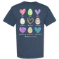 Galatians 5 - Easter - Comfort Colors - Heavyweight Unisex Tee - Blues