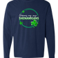 Hormones May Cause Shenanigans - Comfort Colors - Heavyweight Long Sleeve Tee - Blues & Greens