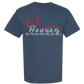 Make Heaven Crowded - Comfort Colors - Heavyweight Unisex Tee - Blues