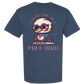 Lovin' Life as a Free Bird - Comfort Colors - Heavyweight Unisex Tee - Blues
