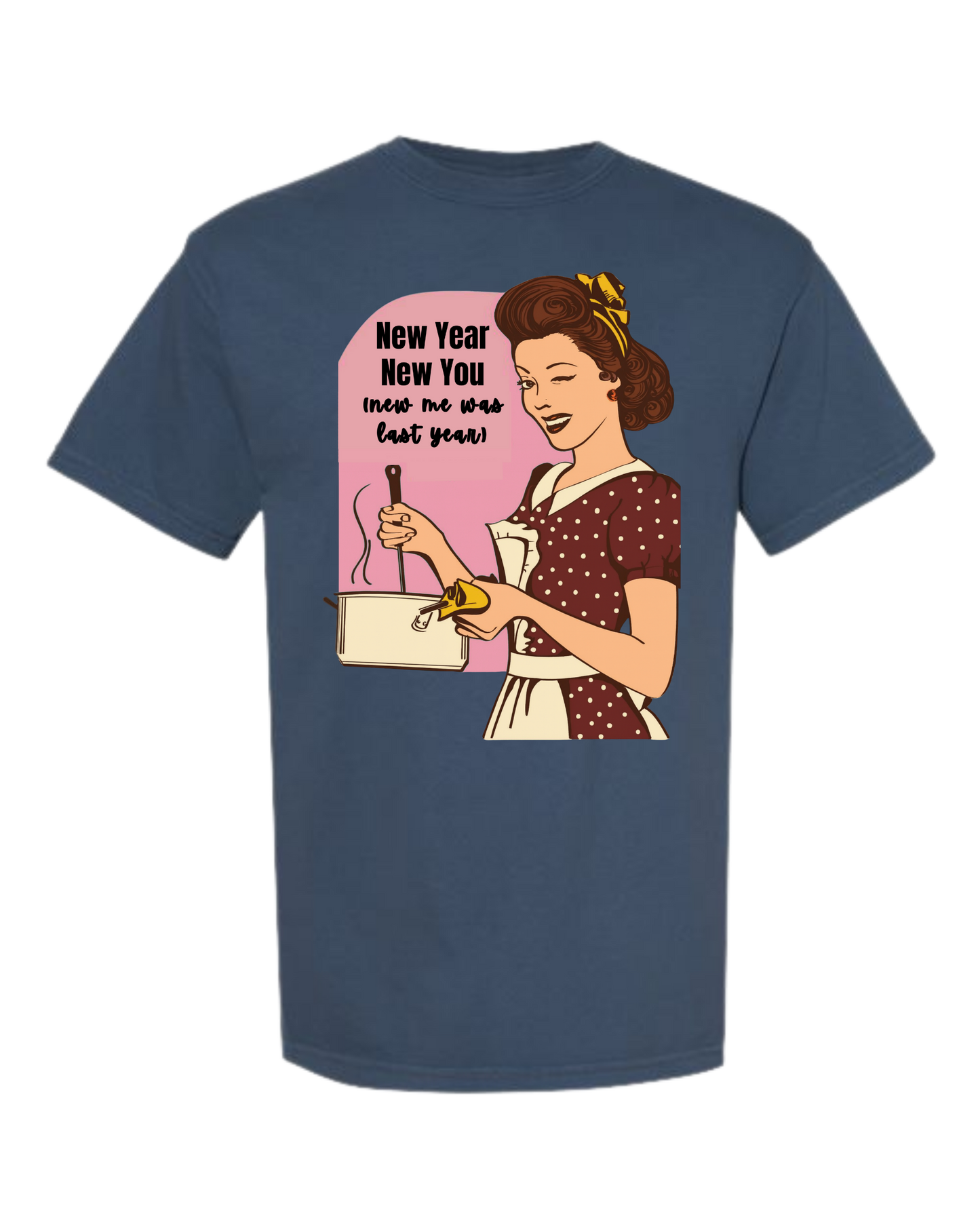 New Year New You - Comfort Colors - Heavyweight Unisex Tee - Blues