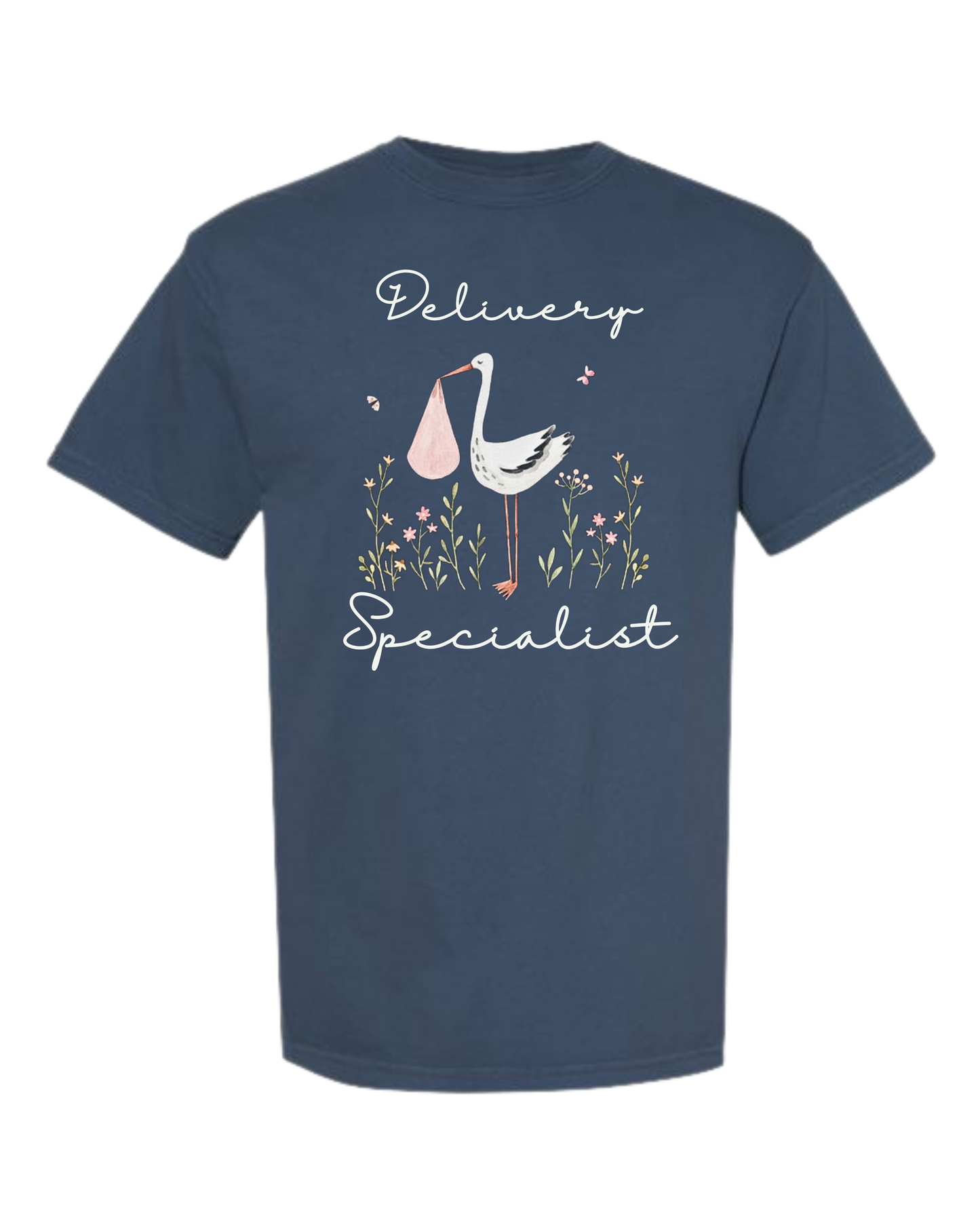 Delivery Specialist - Comfort Colors - Heavyweight Unisex Tee - Blues