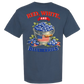 Red, White, And Blueberries - Comfort Colors - Heavyweight Unisex Tee - Blues